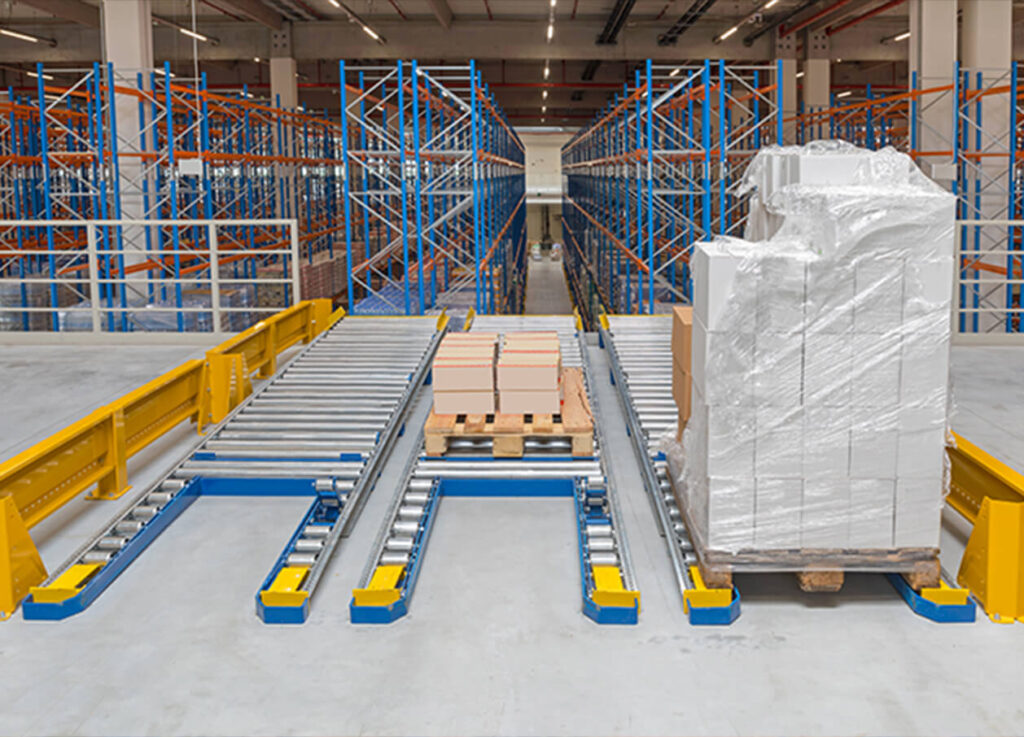 Pallet Flow Rack Material Handling Solutions Naumannhobbs 